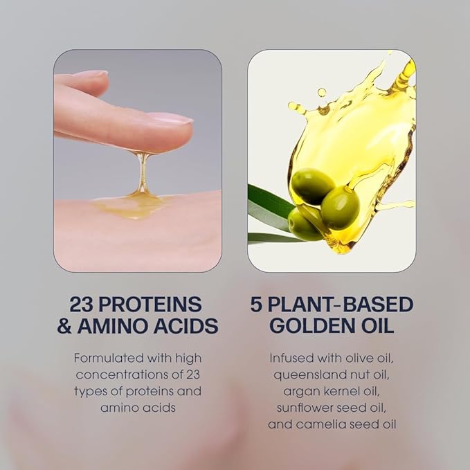 Silk Oil Essence Hair Serum 70ml/2.4fl.oz | Nourishing Hair Oil for Dry, Frizzy, and Damaged Hair | Lightweight Smoothing Serum | Frizz Control and Split End Care | Heat Protection-Velvo Beauty