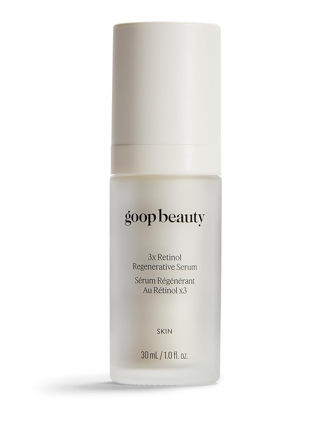 goop Beauty 3x Retinol Regenerative Serum | Face Serum to Reduce the Look of Deep Wrinkles, Pores, & Texture | Retinoids, Ceramides, & Niacinamide | 1 fl oz-Velvo Beauty