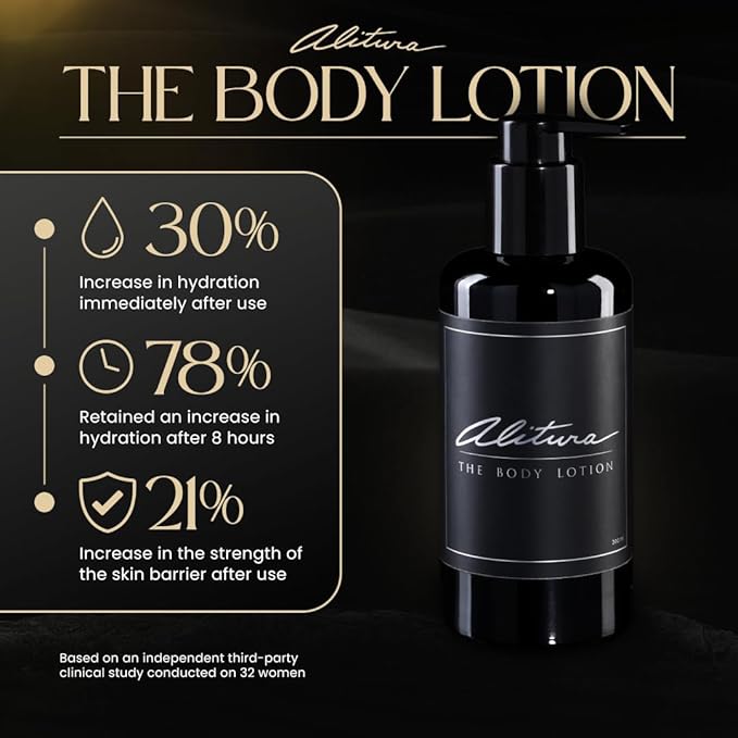 Alitura Naturals Organic Face & Body Lotion – Anti-Aging Moisturizer with Olive Oil & Acai Butter – Hydrating Cream for Dry, Sensitive & Aging Skin – For Men & Women – 200ml-Velvo Beauty