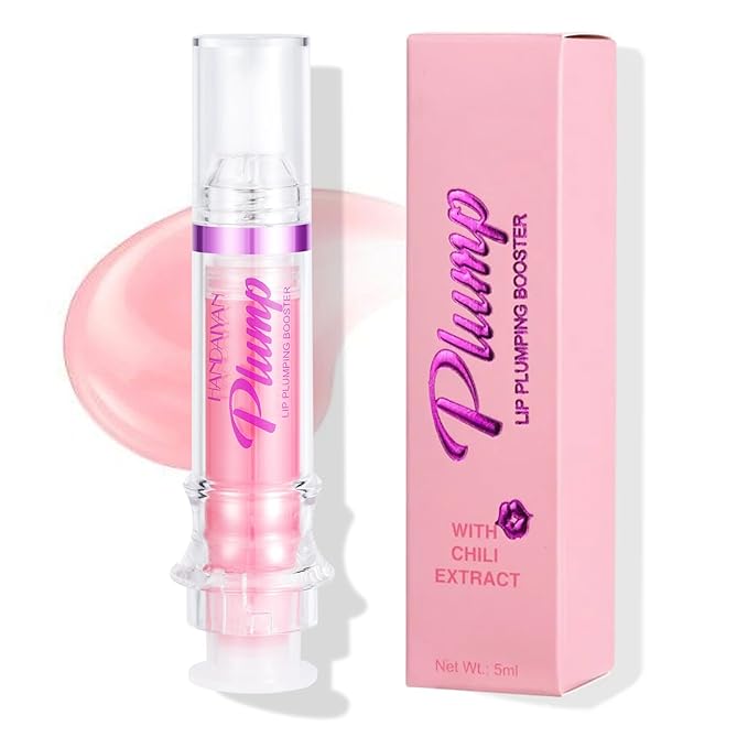 Glossy Finish Lip Glow Oil,Lip Plumping Booster Plump,Hydrating, Volumizes & High-Shine Lip Plumping Mirror Lip Glaze Lip Makeup,Lip Enhancer for Fuller, Lip Mask, Hydrating& Reduce Fine Lines (001#)-Velvo Beauty