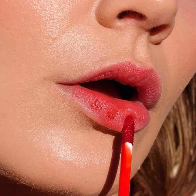 Ere Perez - Natural Beetroot Cheek + Lip Tint | Water-Resistant, Long-Lasting, Hydrating, Vibrant | Blue Agave, Rosehip Oil + Vitamin E | Vegan, Cruelty-Free, Clean Beauty (Joy-Red)-Velvo Beauty