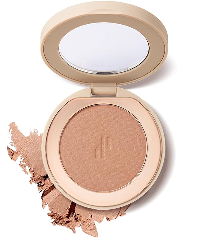 Heart Percent Dote on Mood Glow Blush, Smooth Radiant Color Luminous Shimmering Stain Finish Cheek Makeup Blush (01. Rose Plush)-Velvo Beauty