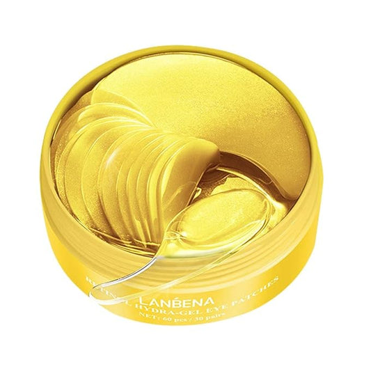 30 Pairs Hyaluronic Acid Collagen Eye Mask,Moisturizing Brightening Eye Mask, Eyes Treatment for Reducing Dark Circles, Lighten Wrinkles Anti-Aging, Fine Lines Eye Bags Puffiness for Women Men-Velvo Beauty