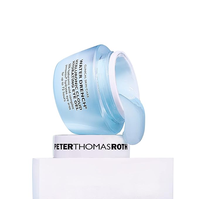 Peter Thomas Roth | Water Drench Hyaluronic Cloud Hydrating Eye Gel | Hyaluronic Acid Eye Gel With Caffeine, for Fine Lines, Wrinkles, Under-Eye Puffiness and Dark Circles-Velvo Beauty