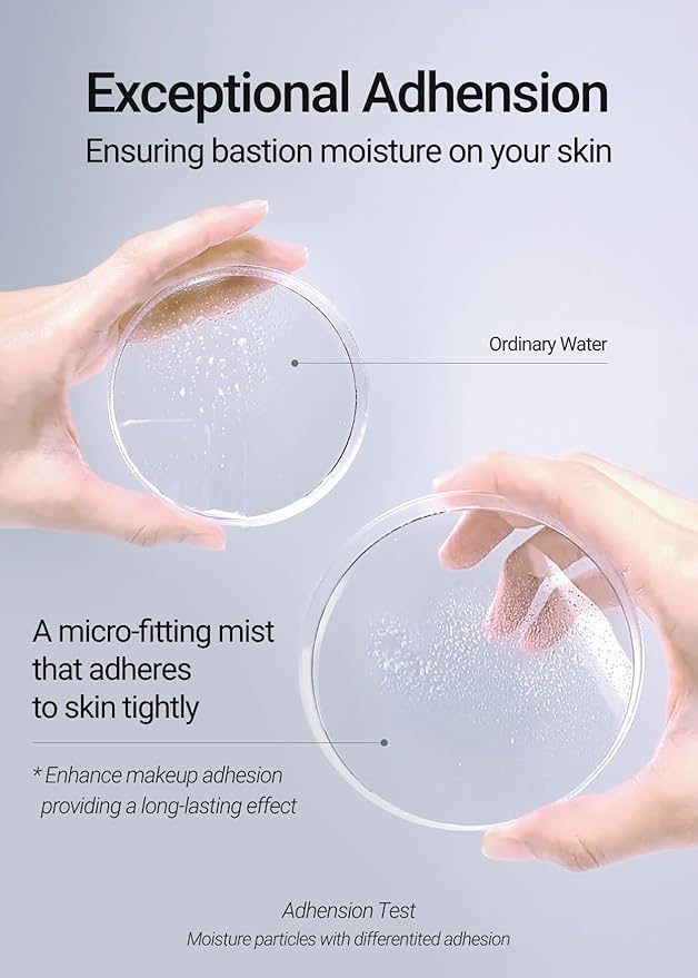 JUNG SAEM MOOL Essential Mool Micro Fitting Face Mist 4.06 Fl Oz, Ultra-Fine Hydrating Makeup Setting Spray with Thermal Spring Water, Long-Lasting Fixing Power Dewy Glow Primer, Korean Face Mist-Velvo Beauty