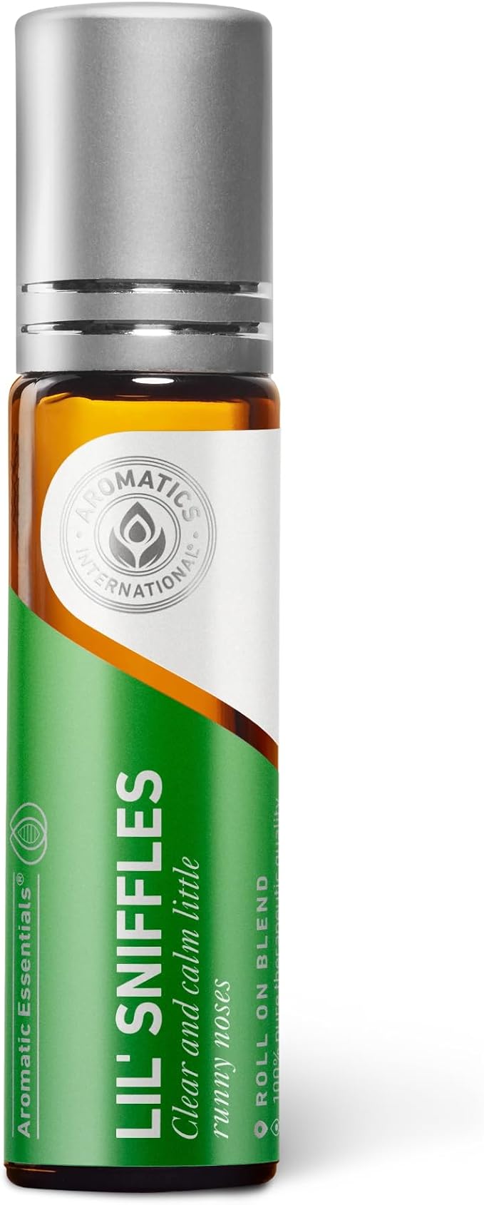 Aromatics International Lil Sniffles Essential Oil Blend Roll On, 10ml | Kid-Friendly Aromatherapy Oil for Comfort-Velvo Beauty