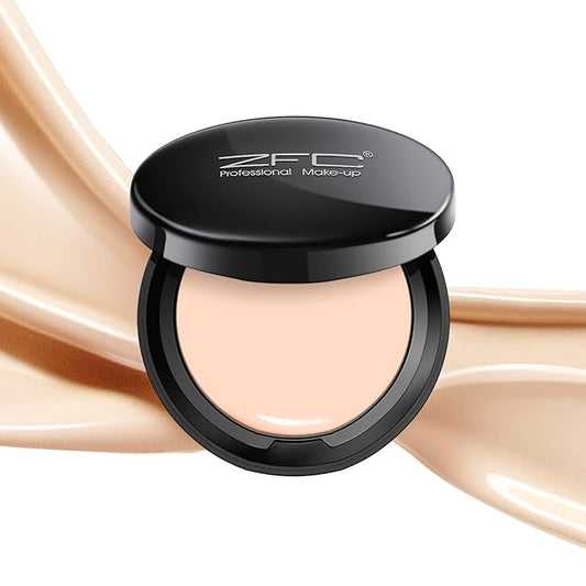 Foundation Makeup Concealer, Medium-to-Full Coverage Foundation Cream, Long Lasting Waterproof Up to 12HR Hybrid Setting Powder-Velvo Beauty