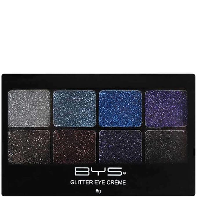 BYS Glitter Gel Makeup Palette 8 shades - Boogie Night-Velvo Beauty