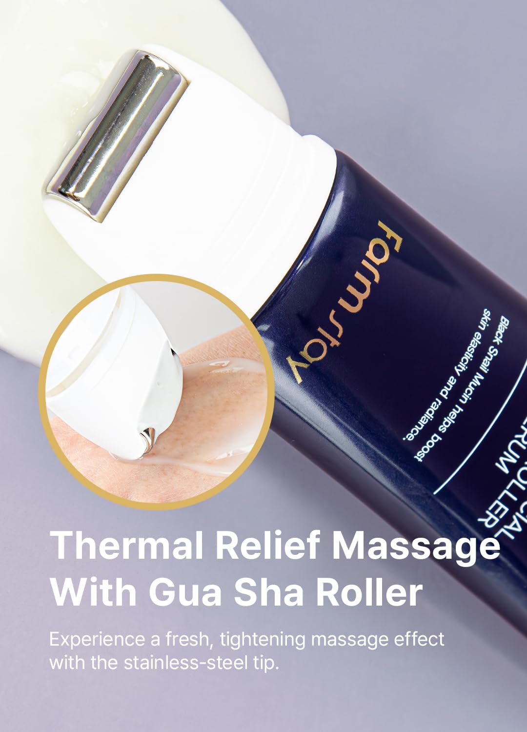 Farmstay Black Snail & Peptide 9 Perfect Facial & Neck Roller Serum – Firming & Lifting, Deep Hydration & Skin Elasticity, Snail Mucin & 9 Peptides for Youthful Glow & Smooth Skin, 100ml-Velvo Beauty