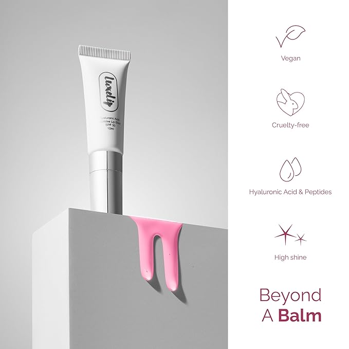 Tinted Lip Balm Elixir for OIder Women, Hydrating Vegan Lip Care with Sheer Color & Moisturizing Glow – Non-Sticky Nourishing Lip Treatment for Soft, Smooth Lips (Raspberry 10ml)-Velvo Beauty