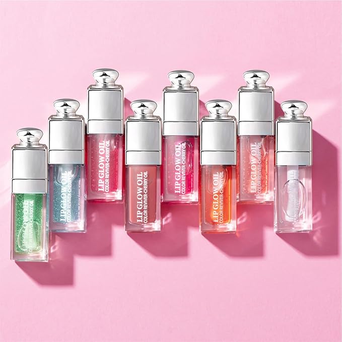 Hydrating Lip Glow Oil, Moisturizing Plumper Lip Gloss, Transparent Plumping Balm, Tinted Balm Care 0.2 OZ - 001 PINK-Velvo Beauty