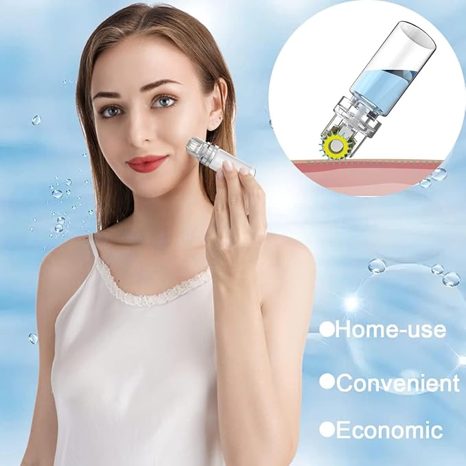 Plus Derma Hydra Roller Skin Roller and Serum Applicator for Home Use-Velvo Beauty