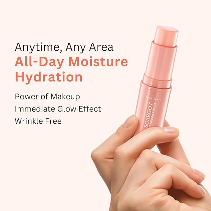 Snail Filtrate Anti-Wrinkle Multi Balm Stick I All-In-One Wrinkle Free Balm, Instant Natural Glow Care For Neck, Under Eye Bags, Lips I Hydrating Moisturizer For Skin Care-Velvo Beauty