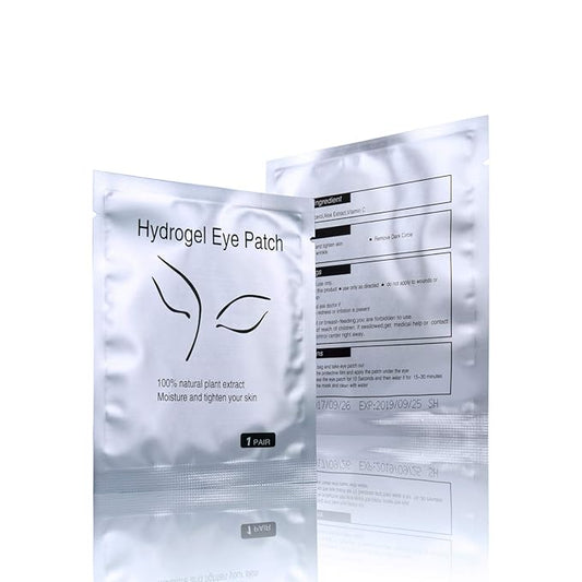 50 Pairs Set, Under Eye Pads, Comfy and Cool Under Eye Patches Gel Pad for Eyelash Extensions Eye Mask Beauty Tool-Velvo Beauty