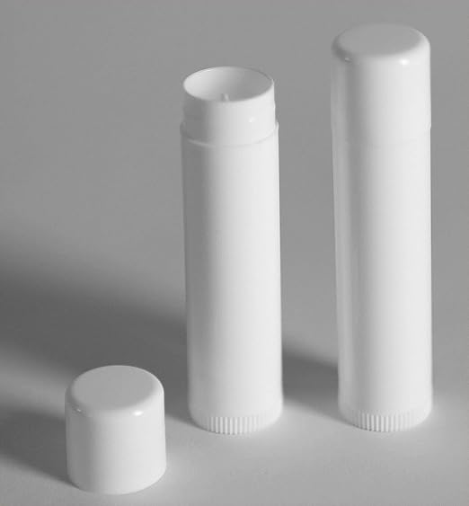 DIY Lip Balm Making Kit with Filling Tray, Spatula, and 24 White Lip Balm Tubes with Caps (0.15 oz each) - Make Your Own Lip Balm Set for Crafters or Professionals by SKS Bottle and Packaging, Inc.-Velvo Beauty