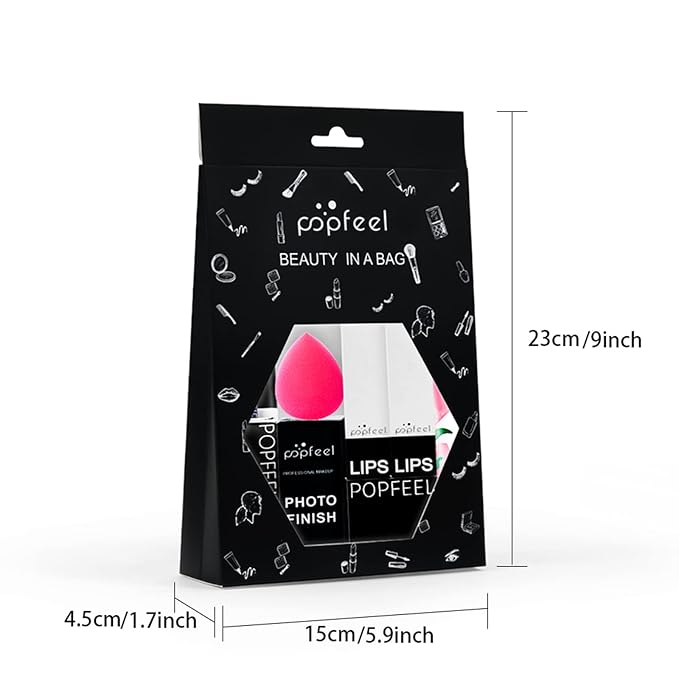 All-in-one Holiday Makeup Gift Set | Full Makeup Kit for Women Multipurpose Essential Bundle Include Eyeshadow Palette Lipstick Blush Concealer Face Powder Eyeliner Mascara Lipgloss Brush-Velvo Beauty