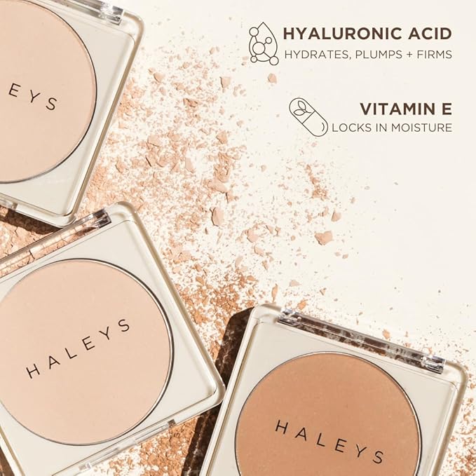 HALEYS Re-cover Matte Weightless Powder Foundation (2.15), Buildable, Medium to Full Coverage, Oil-Control, All-day Comfort Wear, Longwear, Nourishing, V + CF-Velvo Beauty