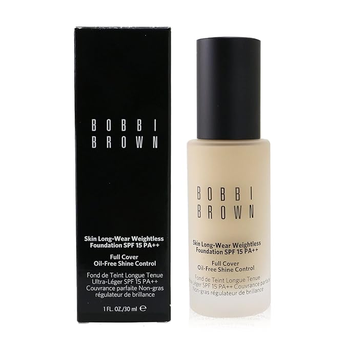 Bobbi Brown Skin Long-Wear Weightless Foundation SPF 15 Neutral Porcelain (N-010)-Velvo Beauty