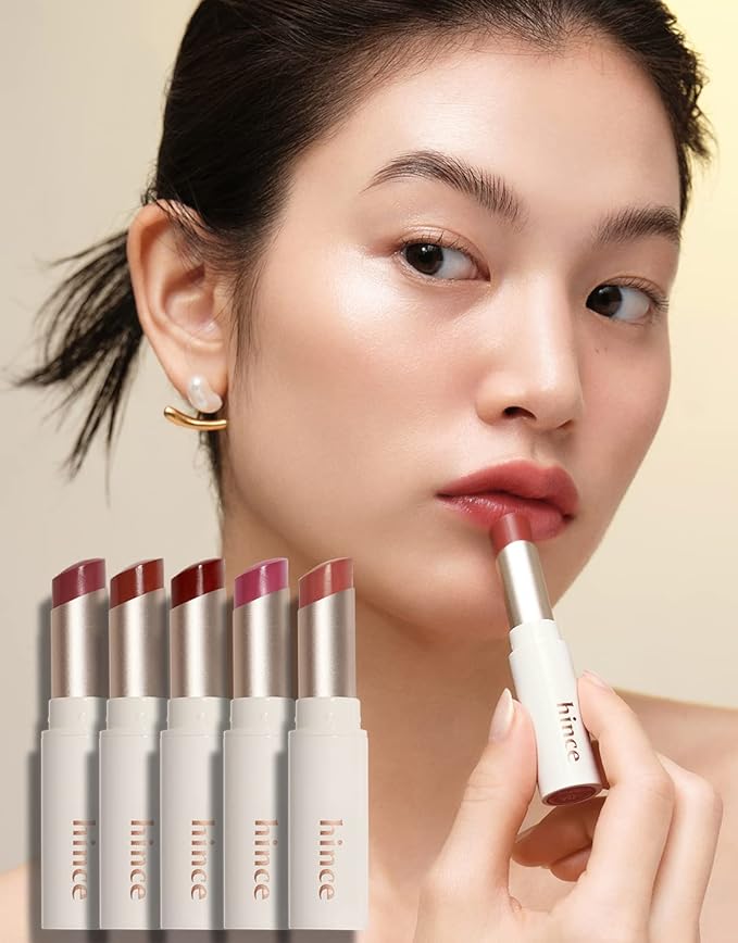 HINCE Mood Enhancer Lip Glow, Moisturizing Lip Balm with Shea Butter & Sweet Almond, Non-Sticky and Long-lasting Tinted Lip Tint with Buttery Balm Texture for Neutral Color 0.2oz. (1, START OVER, 04)-Velvo Beauty