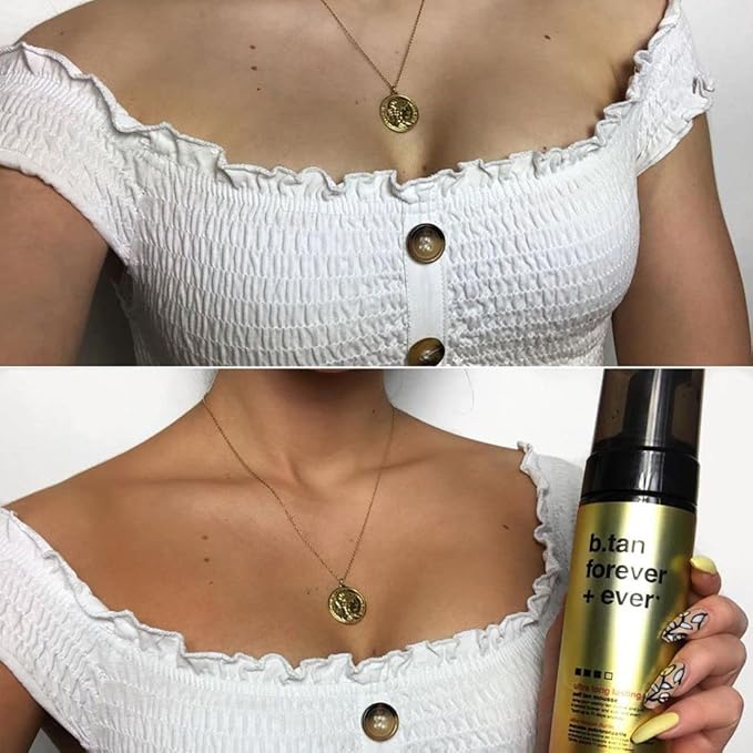 b.tan Ultra Long Lasting Self Tanner Mousse | Forever & Ever - Lasts Up to 11 Days, Fast, 1 Hour Express Sunless Tanning Foam, No Fake Tan Smell, Dark Bronze Glow, Vegan, Cruelty Free, 6.7 Fl Oz-Velvo Beauty