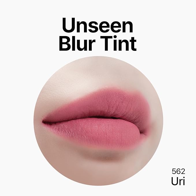 Unseen Blur Lip Tint Long-Lasting Stain, Blendable 3.2g (Uri, 3.2)-Velvo Beauty