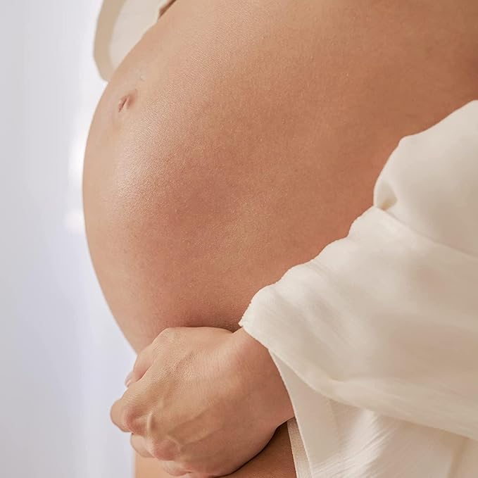 Summer Fridays Babymoon Belly Balm - Nourishing Balm + Body Moisturizer Enriched with Calendula Oil + Vitamin E to Help Reduce the Appearance of Stretch Marks and Dry Skin (5 Fl Oz)-Velvo Beauty