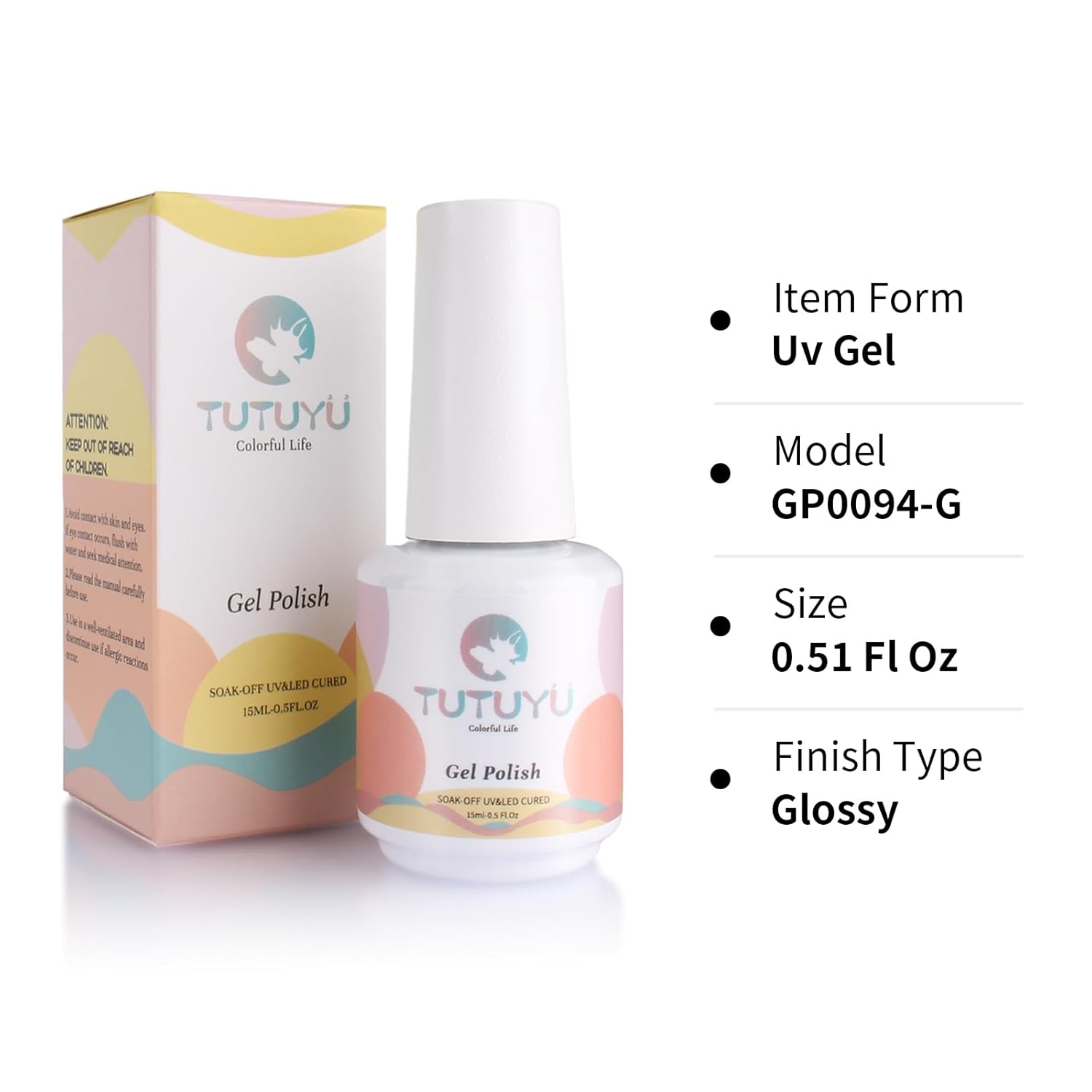 Glitter Deep Purple Gel Polish,15ml UV/LED Soak Off Sparkly Shimmer Dark Violets Purple Gel Nail Polish for Manicure Salon or DIY Nail Art at Home,Women Girls Gifts - GP0094-Velvo Beauty