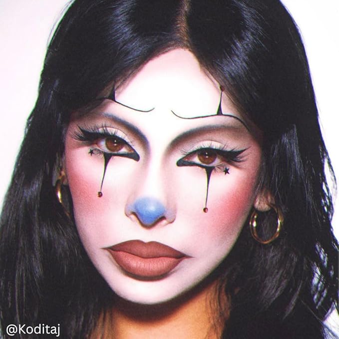 Mehron Makeup Foundation Greasepaint | Stage, Face Paint, Body Paint, Halloween Makeup 1.25 oz (38 g) (WHITE)-Velvo Beauty