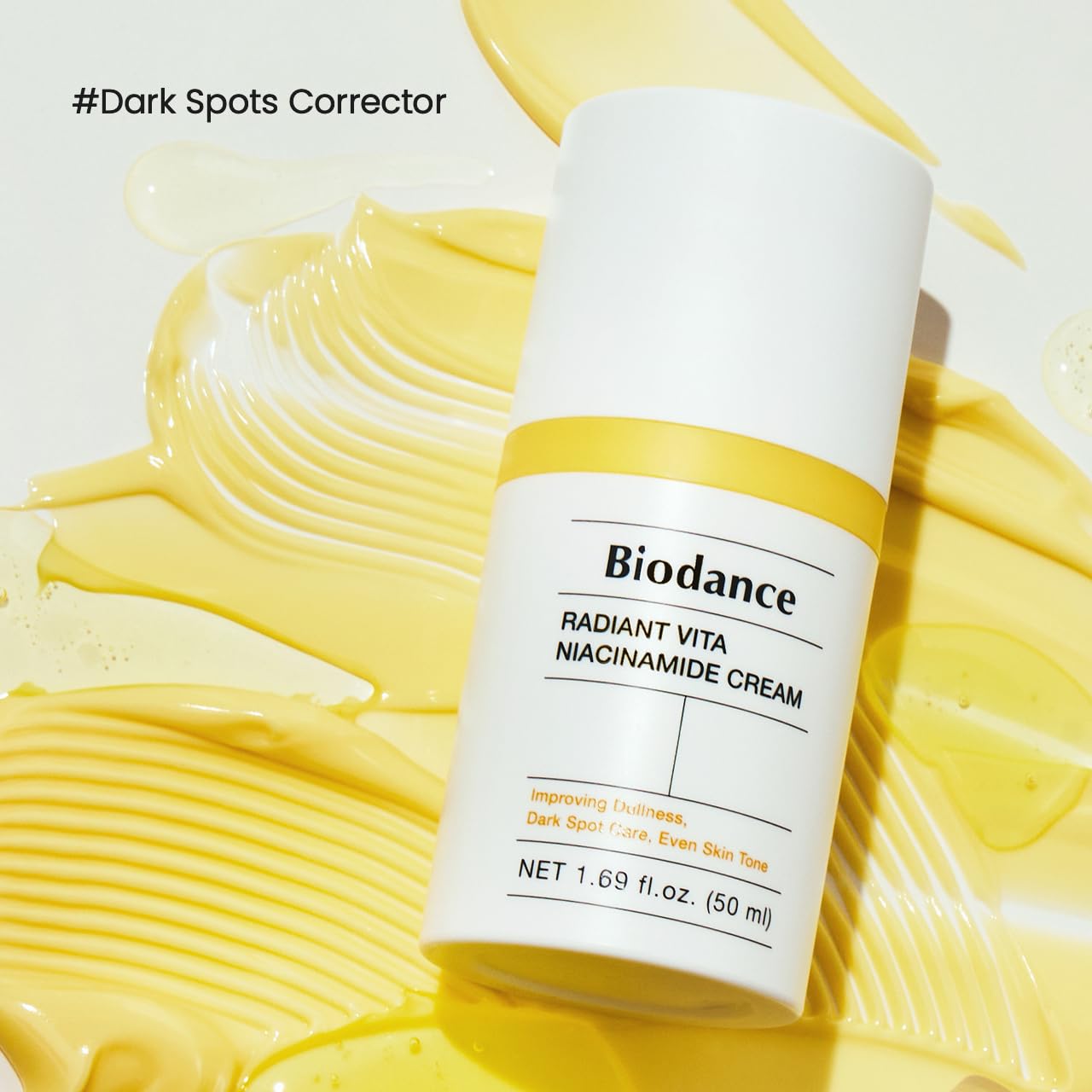 BIODANCE Radiant Vita Niacinamide Cream, Brightening, Dark Spot Correcting Facial Moisturizer, Korean Skincare | 1.69 fl.oz, 50ml-Velvo Beauty