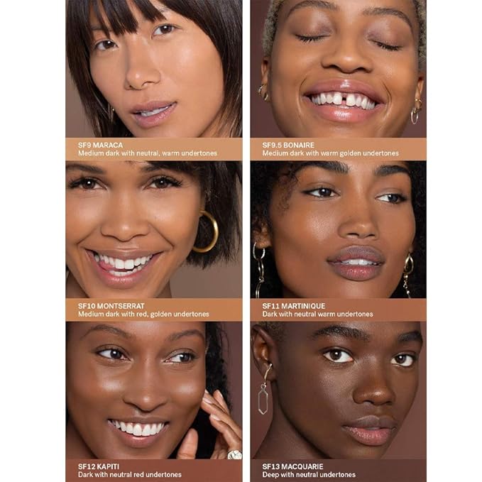 ILIA - True Skin Serum Foundation | Non-comedogenic, Cruelty-Free, Vegan, Weightless Feel, Buildable Coverage, Safe For Sensitive Skin (Bonaire SF9.5)-Velvo Beauty