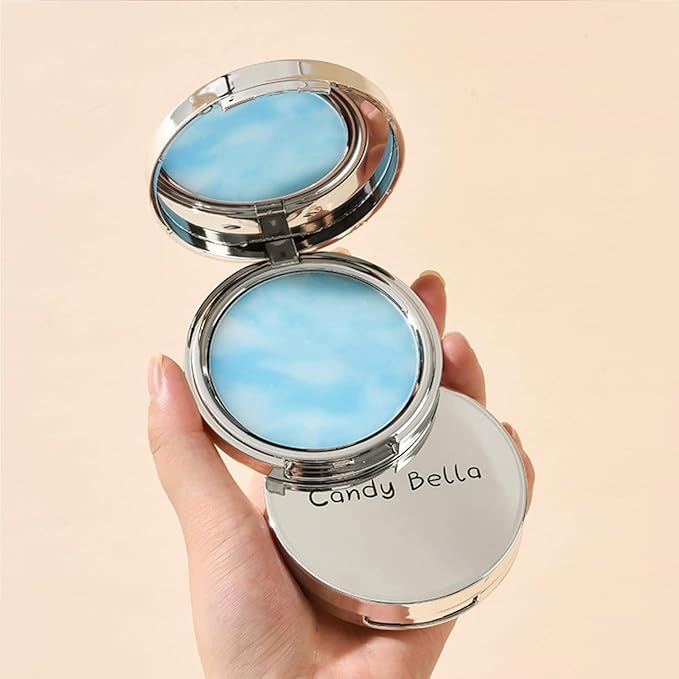 Oil Control Face Pressed Powder,Jelly Pressed Powder Face Makeup Setting Powder,Reduce Pores and Fine Lines Flawless Matte Long Lasting Finishing Lightweight Waterproof Face Cosmetics-Velvo Beauty