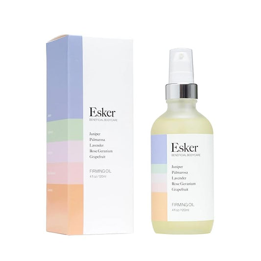 ESKER Beauty Firming Body Oil | (4 oz) | Plant-Based Serum Firms and Tightens Skin | Clean Beauty-Velvo Beauty