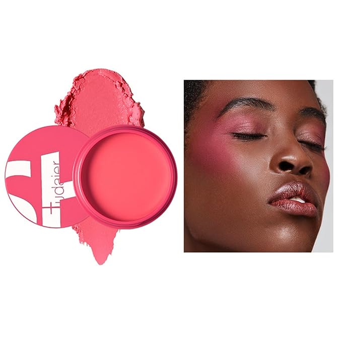 MAEPEOR Cream Blush 9 Color Smooth High-Pigmented Buildable Face Blush Long-Lasting Natural Look Face Blush for Cheeks (Color 06)-Velvo Beauty