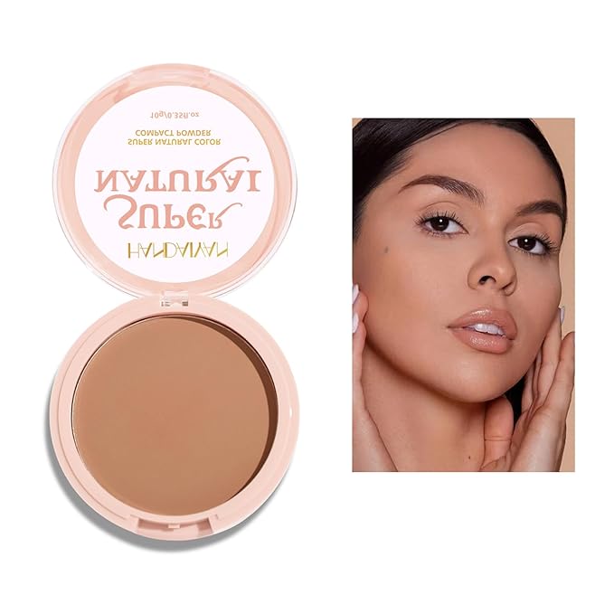 Pressed Face Powder Makeup Mineral Foundation Finishing Powder Pressed Finishing and Setting Powder Loose Setting Powder Makeup #06-Velvo Beauty