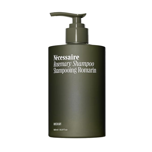 Nécessaire Rosemary Shampoo With Pump | Multi-Protien Strengthening Conditioner For Thinning Hair. For Women + Men. Good For All Hair Types/Textures. Color-Safe. 500 ml / 16.9 oz-Velvo Beauty