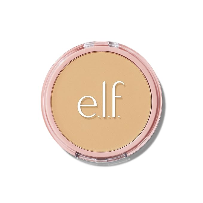 e.l.f. Halo Glow Powder Filter, Ultra-fine Finishing Powder, Smooths The Look of Pores & Fine Lines, Creates A Soft-Focus Glow, Vegan & Cruelty-Free, Light Warm-Velvo Beauty