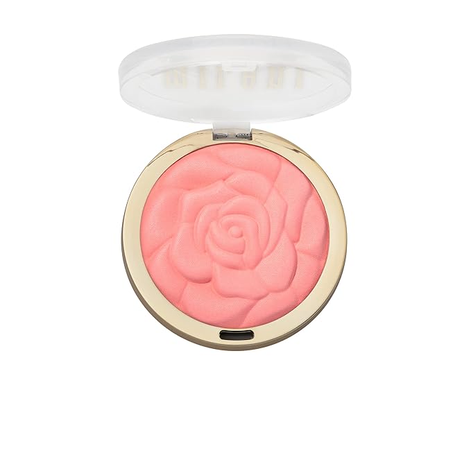 Milani Rose Blush, Powder Blush for Cheeks, Cruelty Free Makeup - Shape, Contour & Highlight Face for a Natural Matte Finish -Coral Cove-Velvo Beauty