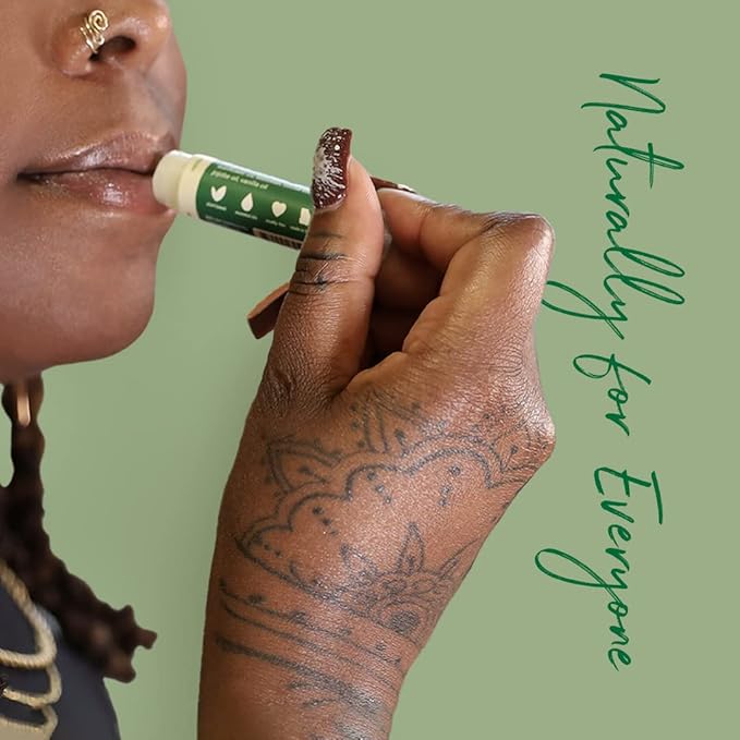 Herb’N Eden Original Lip Balm Pack of 3 | Moisturizing and Soothing for Dry, Chapped Lips | 100% Natural Ingredients | Essential Oils-Velvo Beauty