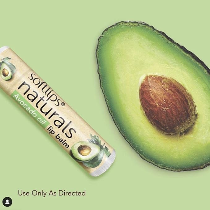Softlips Natural with Avocado Oil Lip Balm (6)-Velvo Beauty
