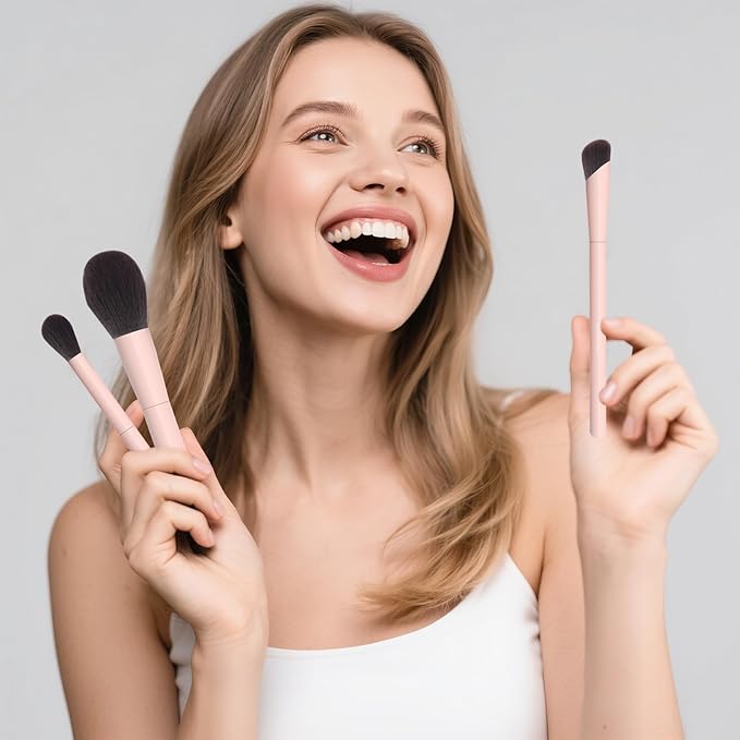 Makeup Brushes 10Pcs Professional Makeup Brush Set Foundation Contour Concealer Blush Highlight Powder Blending Eye Shadow Brush-Velvo Beauty