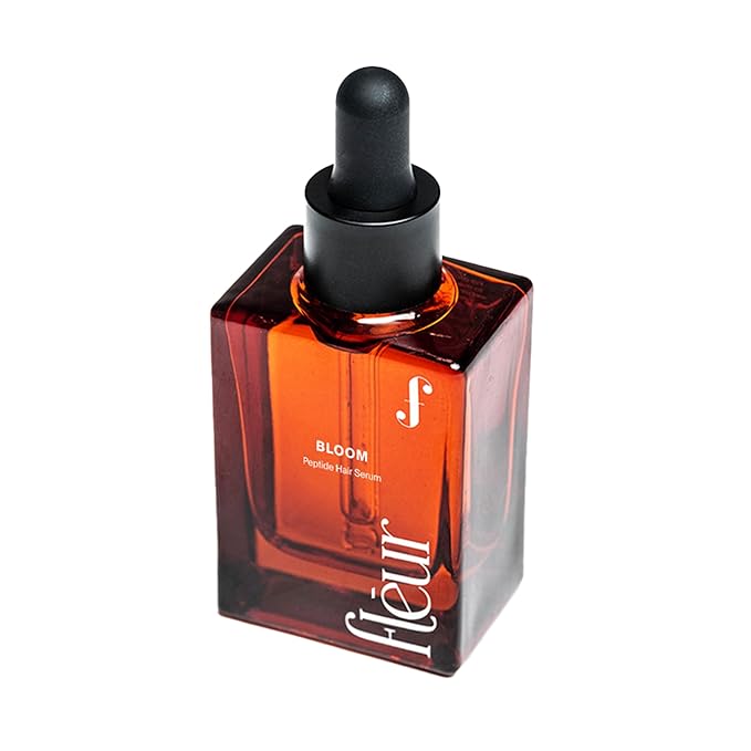 Bloom Peptide Hair Serum with Advanced Multi-Peptides for Women with Thinning Hair, Promotes Fullness, Reduces Shedding, & Balances Scalp, Lightweight, Non-Greasy (Pack 1) 30ml-Velvo Beauty