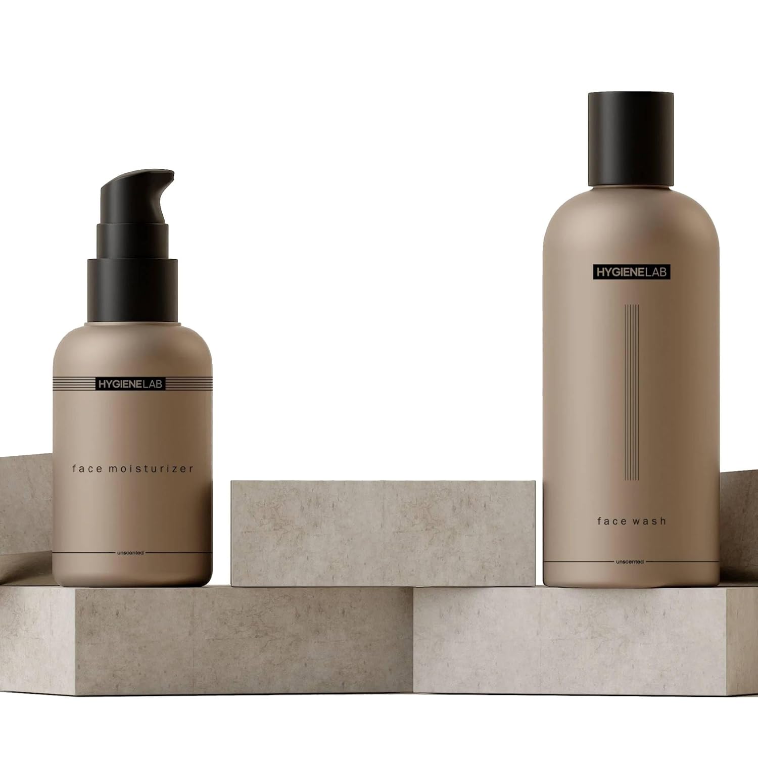 Face Duo – EWG Verified Face Wash (5 fl oz) & Moisturizer (1.7 fl oz), Removes Dirt, Hydrating Set with Aloe, Niacinamide, Vitamin C & Squalane-Velvo Beauty