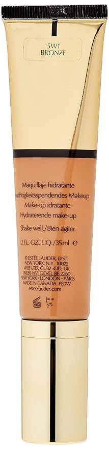 Estée Lauder Futurist Hydra Rescue Moisturizing Foundation SPF 45, 12 Hour Glow, 1.2 oz., 5W1 Bronze-Velvo Beauty