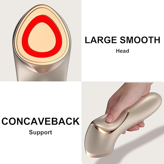 Lefay Face Skin Tightening Machine - Radio Frequency Anti-Aging Device Microcurrent Face Massager Lifting, Firming, Toning, Wrinkles Reduction De-Puffiness for Facial and Neck-Velvo Beauty