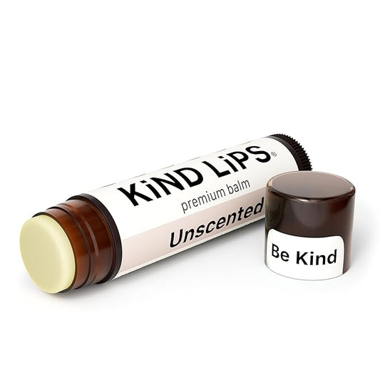 Kind Lips Lip Balm - Nourishing & Moisturizing Lip Care for Dry, Chapped Lips | Infused with Shea Butter & Beeswax | Variety Pack | 0.15 Oz (Single Pack)-Velvo Beauty