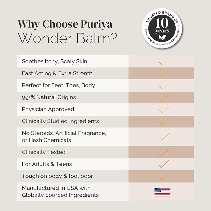 Tea Tree Oil Balm, Extra Strength, Pair Well with Jock Itch Cream, Spray, Athletes Foot, Ringworm Cream for Human, Rash Cream, Fast Acting for Dry, Itchy Skin, Plant Powered Wonder Balm-Velvo Beauty