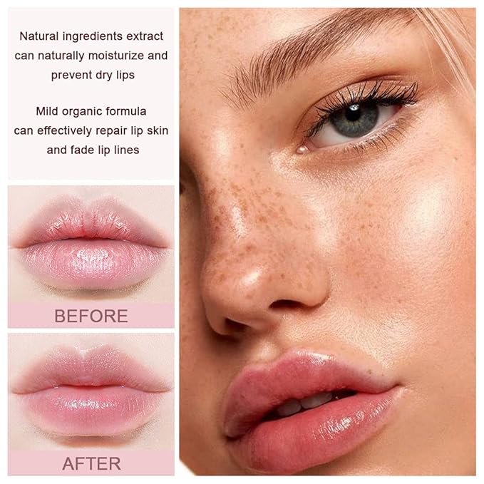 evpct 6Pcs Classic Fruit Flavour Flavored Lip Balm Set for Lip Care Chafed Chapped Cracked Lips, Natural Vitamin E & Honey Green Tea Carrot Banana Grape Peach Orange Moisturizing Mens Kids Lip Balm 3-Velvo Beauty