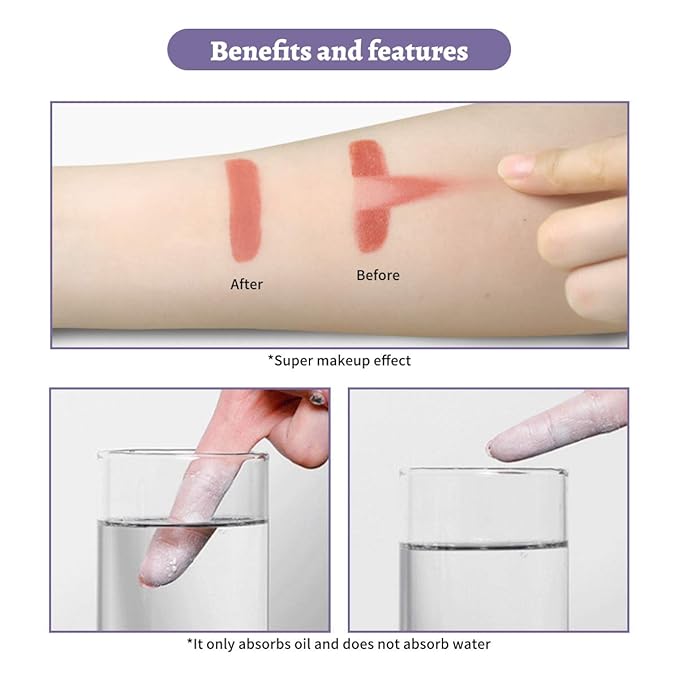 PHOERA Setting Powder Controls Oil,Setting Powder Makeup Light,Loose Powder Makeup Coverage,Loose Setting Powder Mini,0.17oz (01#Translucent)-Velvo Beauty