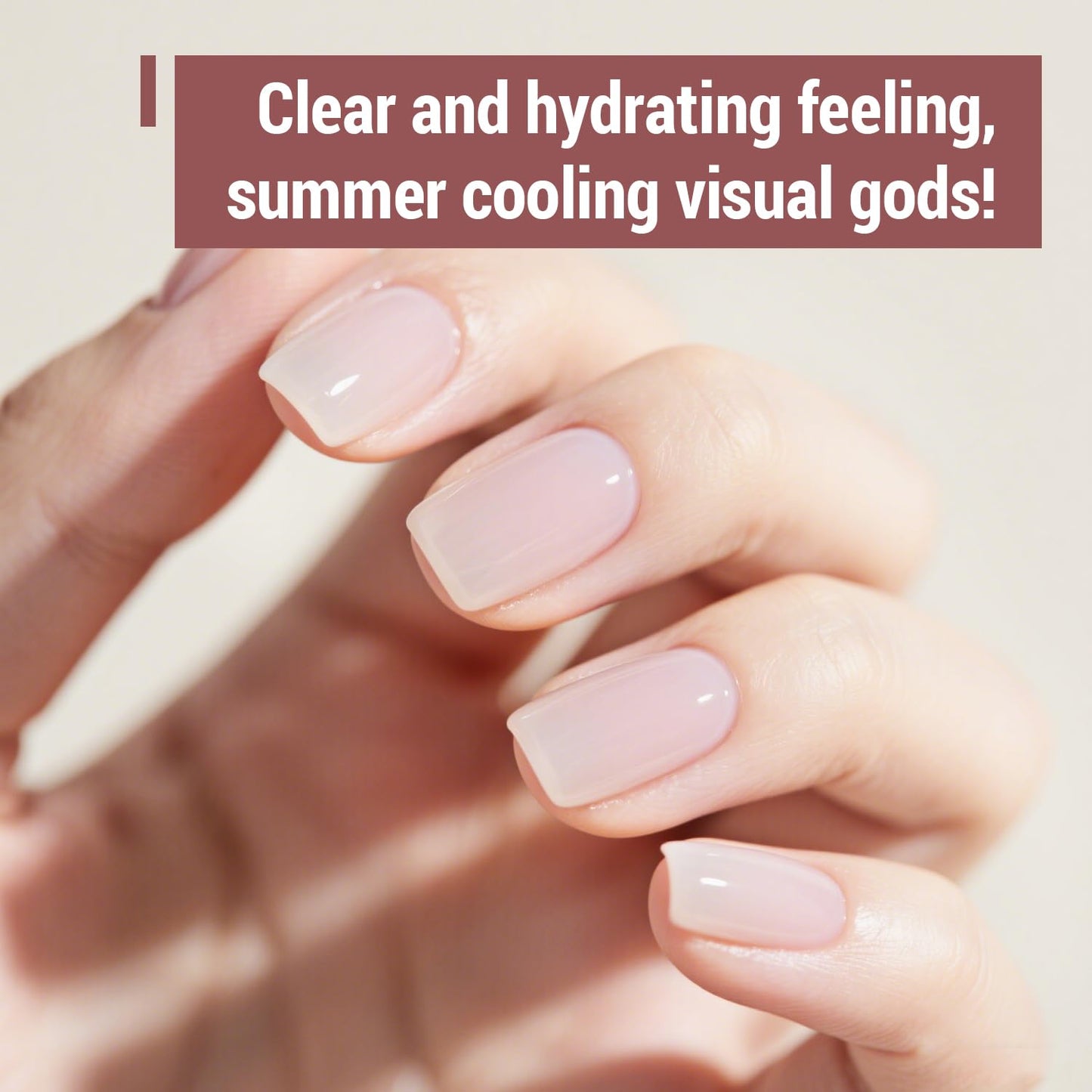 JODSONE 12PCS Gel Nail Polish Set 10 Translucent Jelly Colors Natural, Elegant & Long Lasting For Home & Salon Use-Velvo Beauty