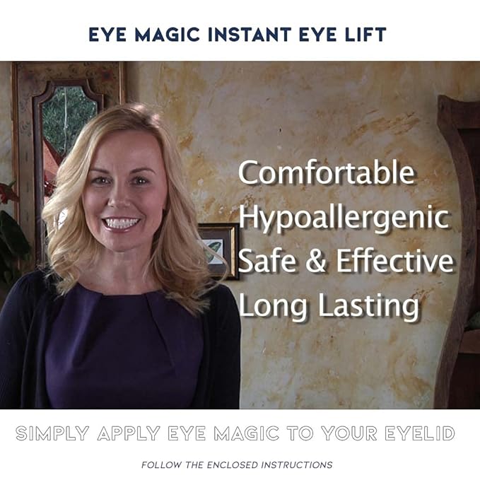 Eye Magic Premium Eye Lift (L/XL Refill) Made in America Lifts and Defines Droopy, Sagging or Hooded Eyes Safe For Daily Use-Velvo Beauty